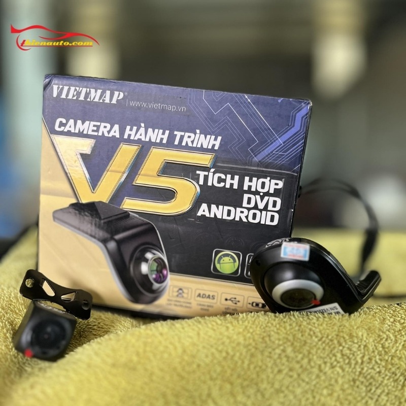 Camera hành trình tích hợp màn Android: VIETMAP V5