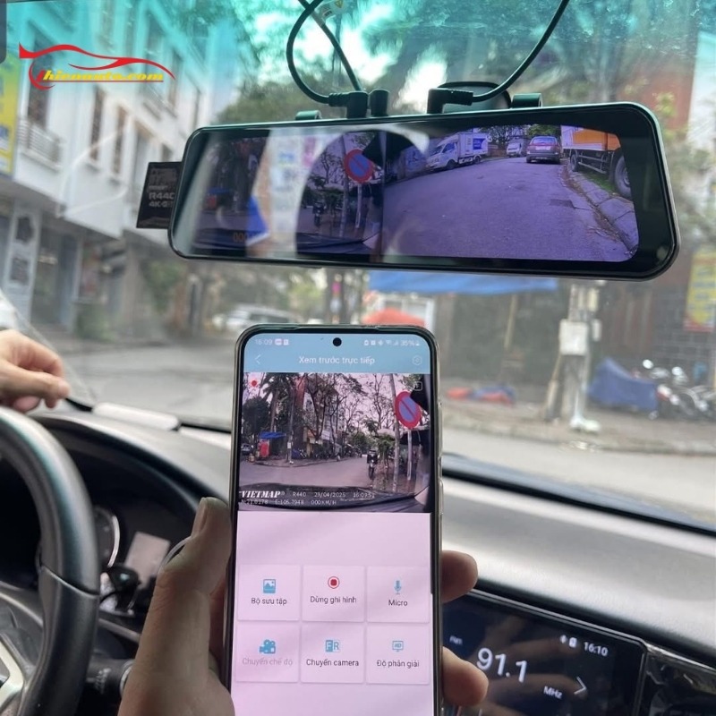 Giải đáp: Có nên lắp camera hành trình gương ô tô không?
