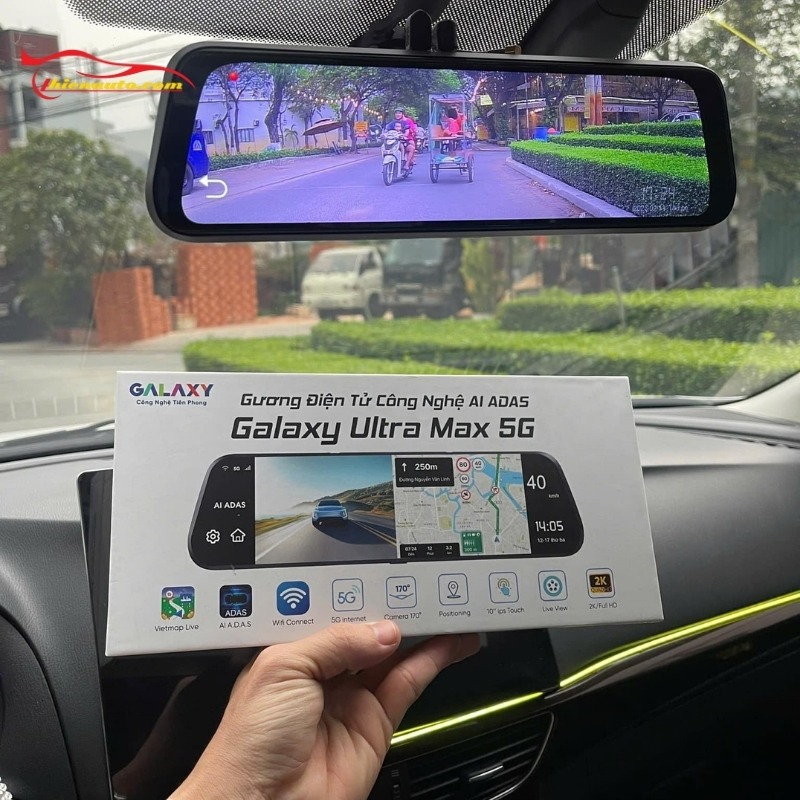 Có nên lắp camera hành trình gương: mẫu Galaxy Ultra MAX 5G