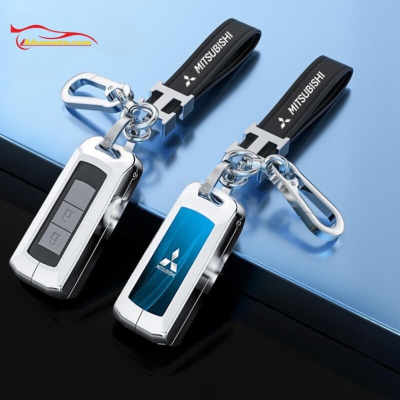 Mẫu ốp chìa khóa Xpander mô phỏng bản màu xanh dương