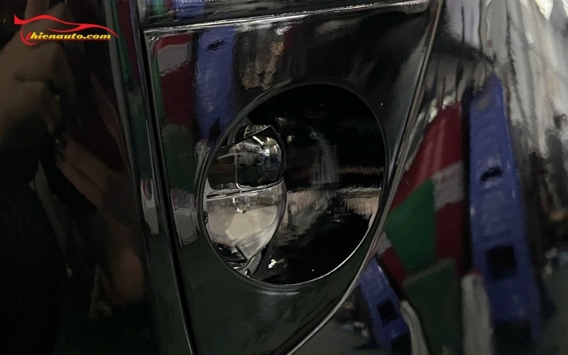 Hình ảnh độ xe Vinfast Limo Green đen thực tế tại Thiện Auto