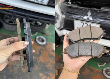 Các hạng mục bảo dưỡng ô tô trước Tết: Thay má phanh đã mòn