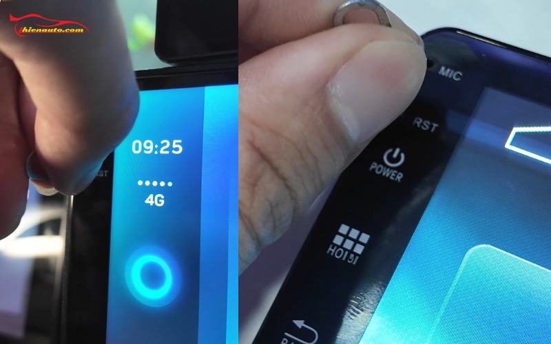 Cách reset màn hình Android ô tô