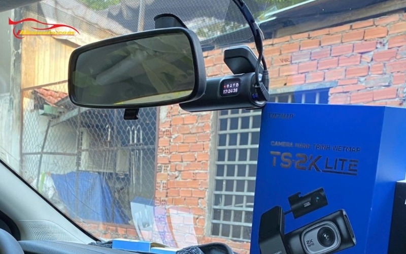 Khám phá camera hành trình kết nối wifi và dẫn đường tốt nhất 2026 Camera hành trình kết nối wifi Vietmap TS-2K Lite