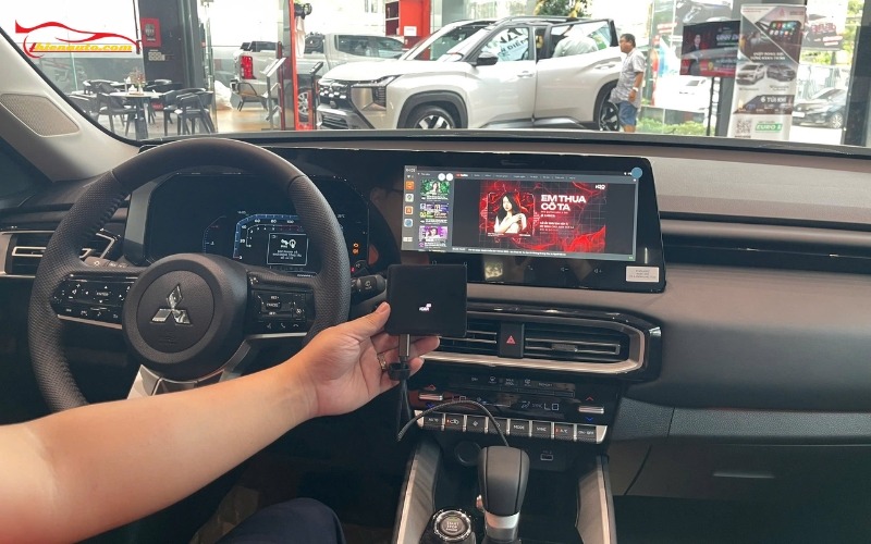 Mitsubishi Destinator độ gì? Gợi ý các hạng mục nên độ bản Premium Mitsubishi Destinator nên độ gì: Mitsubishi Destinator độ gì: Lắp Android Box Elliview D5 Plus