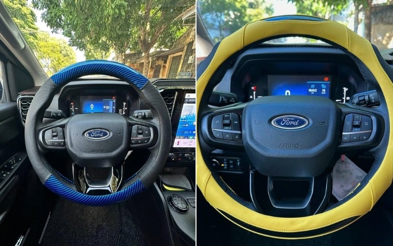 Bọc vô lăng Ford Ranger với nhiều kiểu dáng, mẫu mã