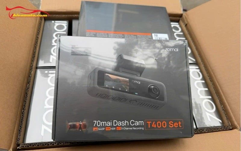 Camera hành trình 70mai T400 ghi hành 3 mắt toàn cảnh