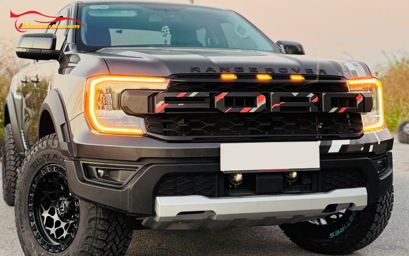 Hình ảnh Ford Ranger độ bodykit thực tế