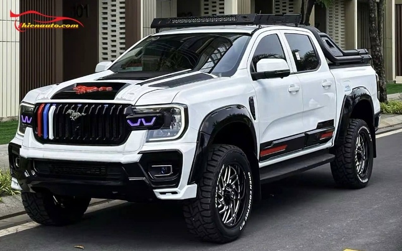 Hình ảnh Ford Ranger độ bodykit thực tế