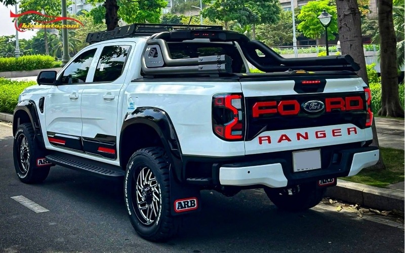 Hình ảnh Ford Ranger độ bodykit thực tế