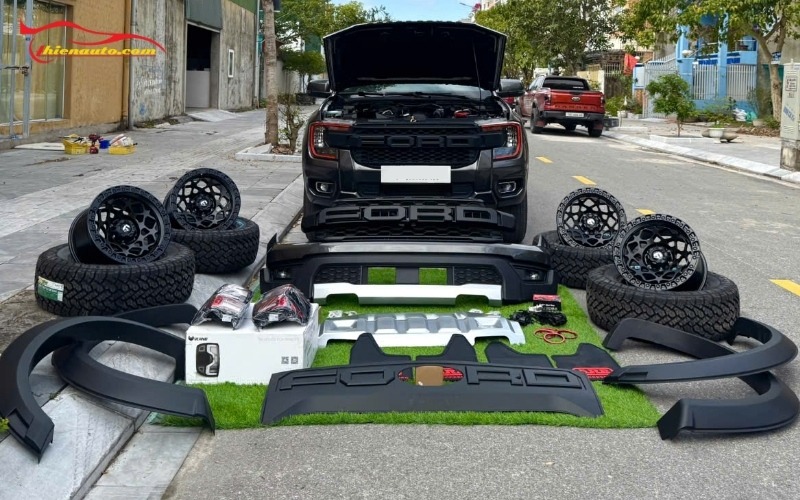 Độ Body Kit Ford Ranger Mẫu Đẹp Nhất: Bảng Giá 2026