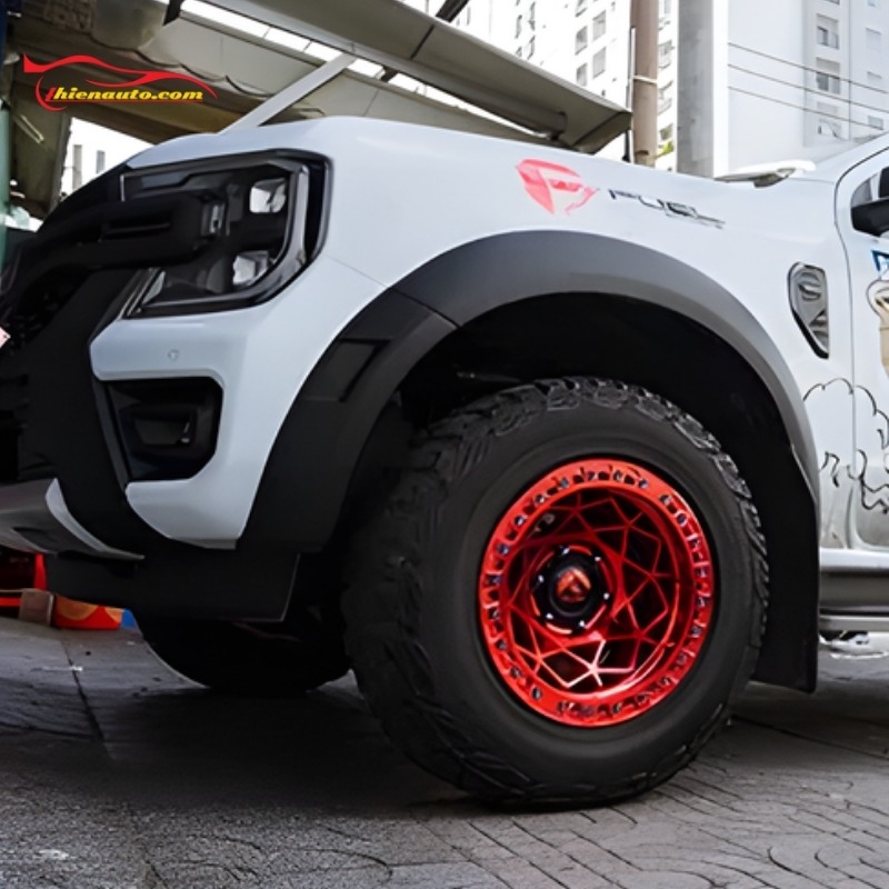 Độ mâm xe Ford Ranger độ đẹp uy tín