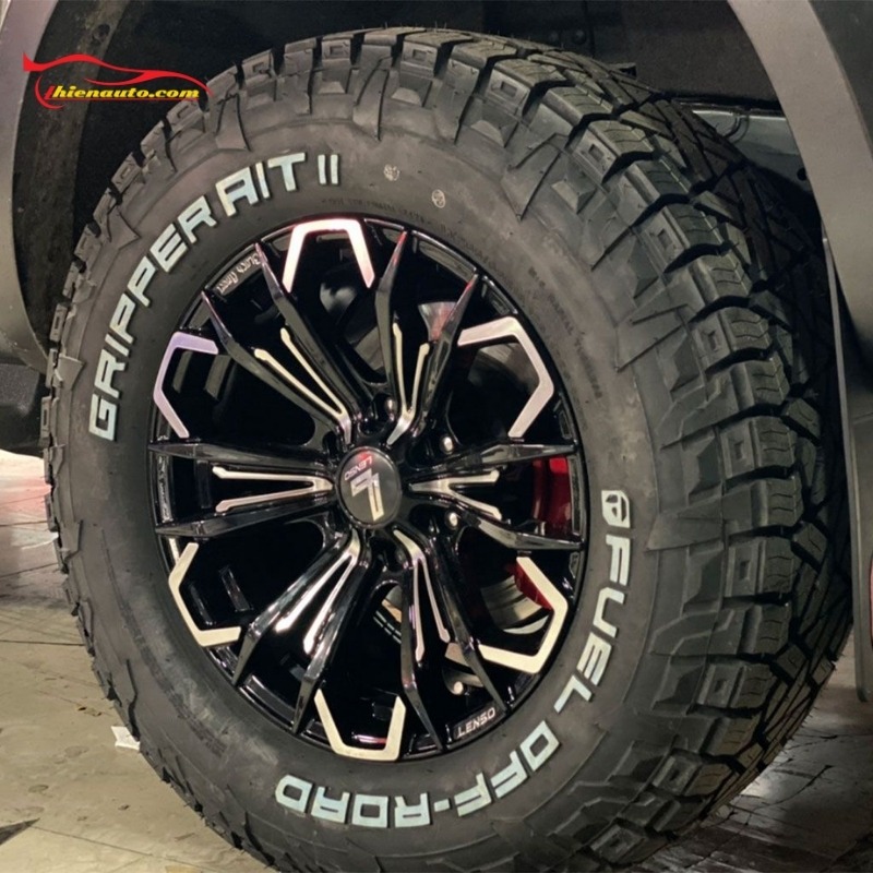 Độ mâm Ford Ranger đúng chuẩn theo quy định hiện hành