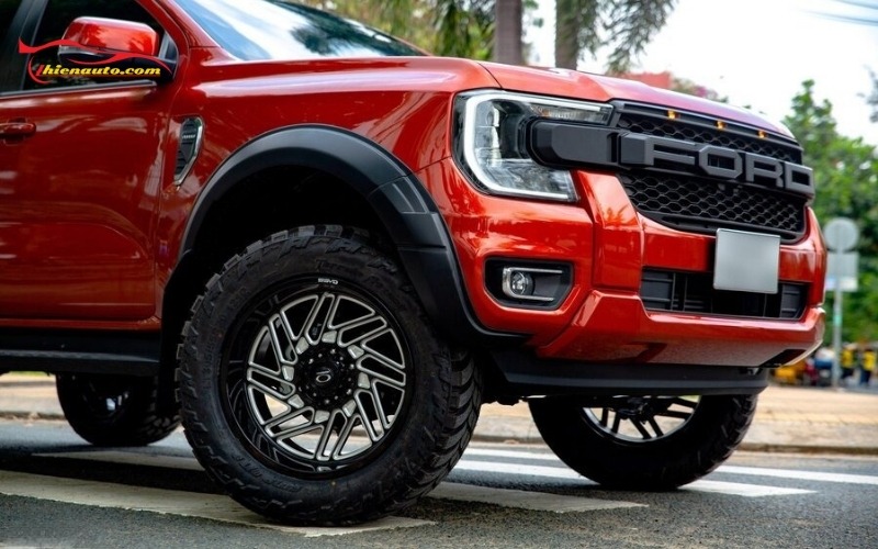 Độ mâm Ford Ranger có giá ưu đãi khi đặt lịch qua hotline