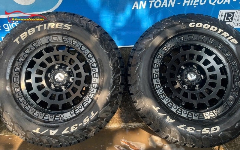 Chia sẻ kinh nghiệm độ mâm xe Ford Ranger