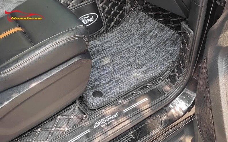 Thảm sàn 5D/6D Ford Ranger bảo vệ sàn xe khỏi trầy xước, thấm nước, ám mùi ẩm mốc