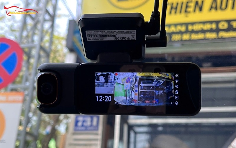 VinFast Limo Green lắp camera 3 mắt Botslab G980H ghi hình 4K sắc nét VinFast Limo Green lắp camera 3 mắt Botslab G980H ghi hình trước - trong - sau xe