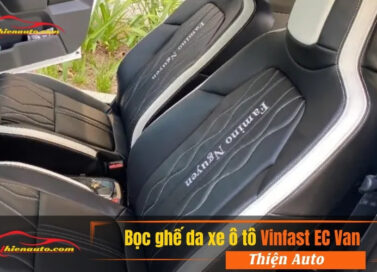 Bọc ghế da Vinfast EC Van