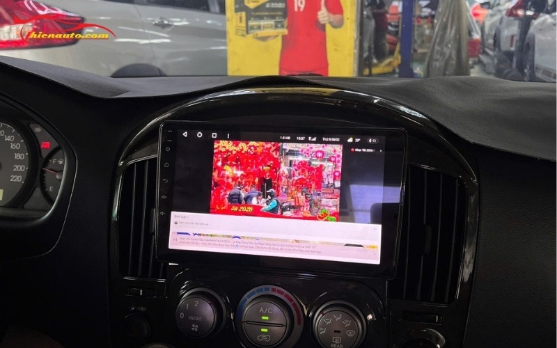 Hình ảnh thực hiện dịch vụ nâng cấp ô tô tại trung tâm phụ kiện ô tô Thủ Đức - Thiện Auto