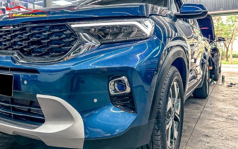 Độ đèn bi gầm KIA Sonet giúp tăng sáng, tăng thẩm mỹ diện mạo xe