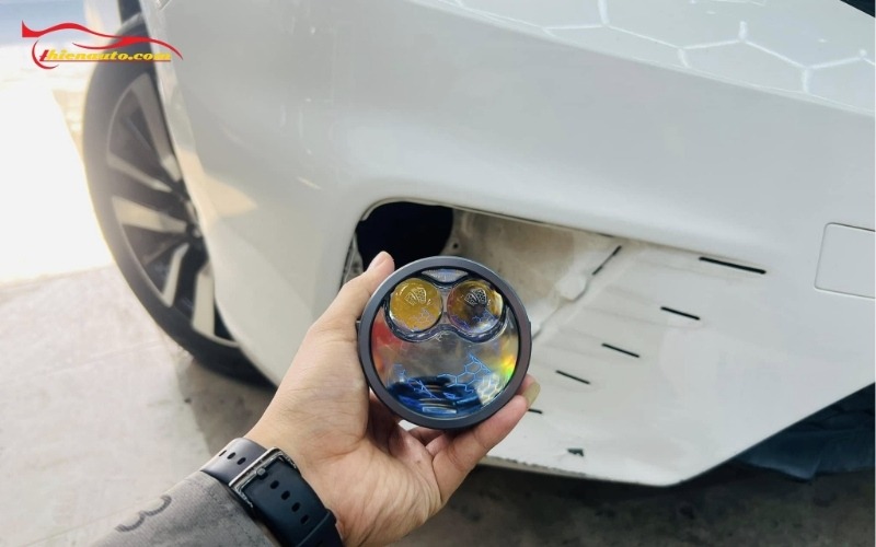 Độ đèn bi gầm Honda City chính hãng tại Thiện Auto