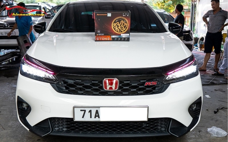 Độ đèn bi gầm Honda City chính hãng giá tốt