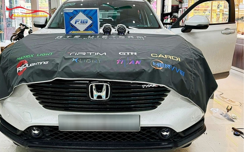 Độ đèn bi gầm HRV chính hãng giá tốt tại Thiện Auto