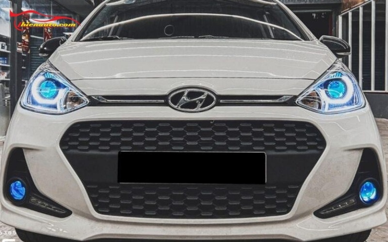 Độ đèn bi gầm i10 chính hãng, giá tốt tại Thiện Auto