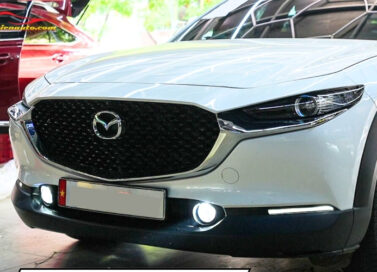 Độ đèn bi gầm Mazda CX30