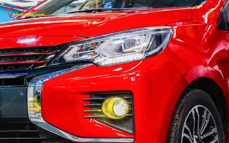 Độ đèn bi gầm Mitsubishi Attrage Độ đèn bi gầm Mitsubishi Attrage tăng sáng, lái xe an toàn