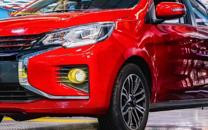 Độ đèn bi gầm Mitsubishi Attrage Độ đèn bi gầm Mitsubishi Attrage tăng sáng, lái xe an toàn