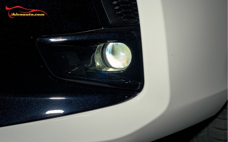 Hình ảnh thực tế độ đèn bi gầm Vios tại Thiện Auto