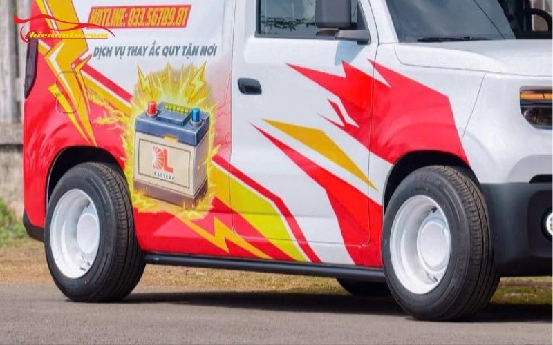 Độ mâm Vinfast EC Van Độ mâm Vinfast EC Van tăng thẩm mỹ diện mạo xe
