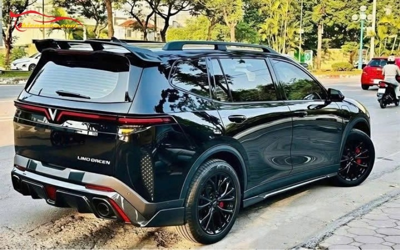 Lắp duôi gió Vinfast Limo Green chính hãng, giá tốt tại Thiện Auto