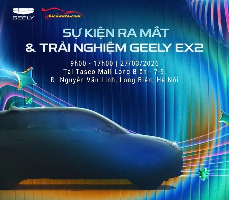 Geely EX2 khi nào về Việt Nam? Chốt ngày 27/3/2026 tại Hà Nội