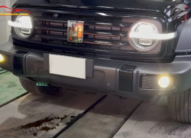 Tank 300 lắp đèn Xlight F10 2.0 tăng sáng khi đi đêm