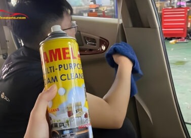 Tại gara Thiện Auto, chúng tôi vệ sử dụng các dung dịch chuyên dụng