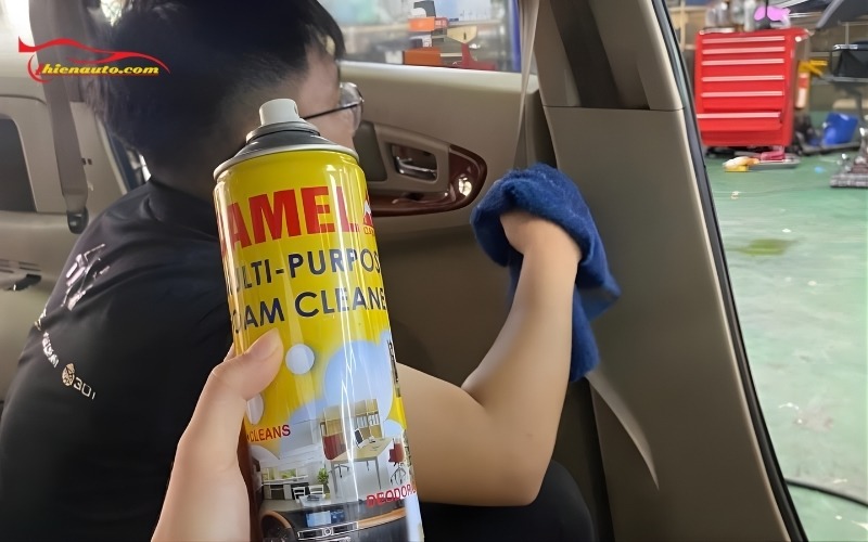 Tại gara Thiện Auto, chúng tôi vệ sử dụng các dung dịch chuyên dụng