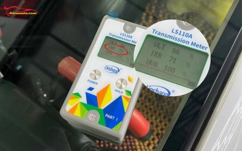 Chỉ số IRR phim cách nhiệt là tỷ lệ khả năng ngăn chặn tia hồng ngoại từ ánh nắng mặt trời