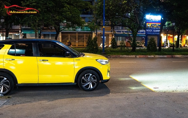 Độ đèn bi gầm Toyota Raize Độ đèn bi gầm Toyota Raize tăng sáng, lái xe ban đêm an toàn