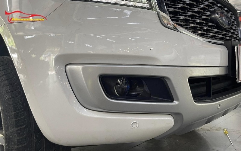 Độ đèn bi gầm Ford Everest 2021 mẫu X-Light F10 Hyper 2.0