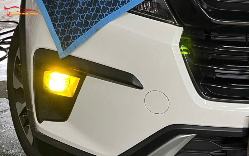 Độ đèn bi gầm Honda BRV F10 Pro V2 tùy chọn đa dạng 3 nhiệt màu 