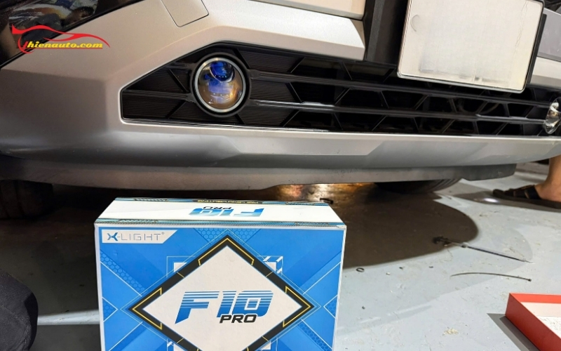 Độ đèn bi gầm Hyundai Creta mẫu X-Light F10 Pro