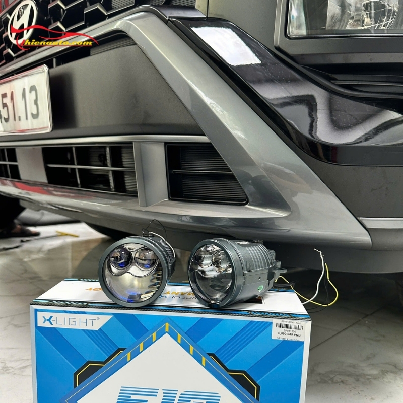 Độ bi gầm X-Light F10 Turbo V2 cho Creta