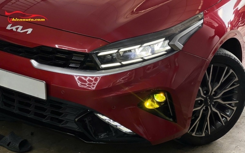 Độ đèn bi gầm Kia K3 công nghệ mới tăng sáng mạnh mẽ