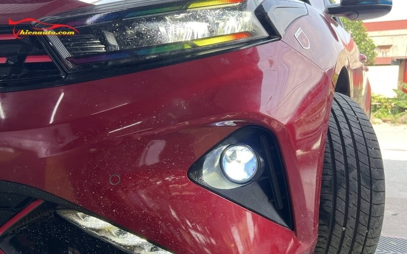 Kia K3 đỏ độ bi gầm X-Light F10 Pro V2