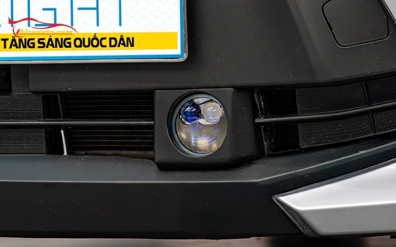 Độ đèn bi gầm Toyota Wigo mẫu X-Light F10 New