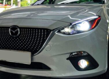 Độ đèn bi gầm Mazda 3