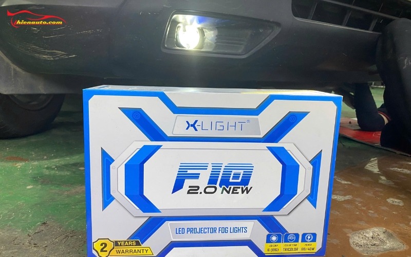 Độ đèn bi gầm Mitsubishi Xforce