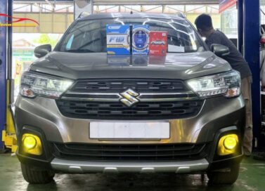 Độ đèn bi gầm Suzuki XL7